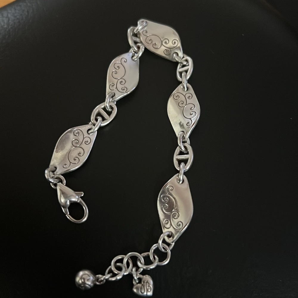 Brighton twisted bracelet necklace set.